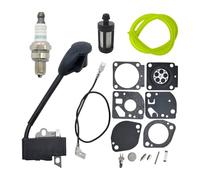 ERIHJOX Kit di Riparazione Bobina di accensione, Kit Filtro Adatto for Motore FS87 FS90 FS100 HL100 HL95 KM90 HT100 KM100 KM130