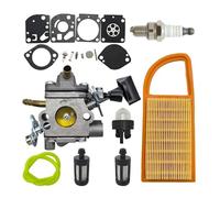 ERIHJOX Kit di Riparazione del Filtro dell'Aria del carburatore Adatto for BR500 BR600 BR550 C1Q-S183, 4282-120-0606, 4282-120-0607