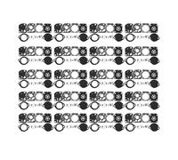 ERIHJOX Kit di Riparazione della Guarnizione del diaframma del carburatore da 20 Pezzi Adatto for BR500 BR550 BR600 RB-114 Pezzo di Ricambio di Ricambio