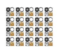 ERIHJOX Kit di Riparazione della Guarnizione della Membrana del carburatore Adatto for Motosega 044 046 029 039 62cc 6200 7800 Set di ricostruzione del carburatore 20 Pezzi