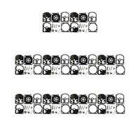 ERIHJOX Kit di Riparazione della Membrana della Guarnizione del carburatore Adatto for C1S-K1D RB-7 CS-280E CS-280EP 10 Pezzi