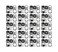 ERIHJOX Kit di Riparazione della Membrana della Guarnizione del carburatore da 20 Pezzi Adatto for C1S-K1D RB-7 CS-280E CS-280EP