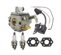 ERIHJOX Kit di Riparazione diaframma Bobina di accensione carburatore di Ricambio Candela Adatta for 017 018 MS170 MS180 180 C1Q-S57B