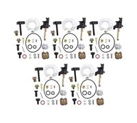ERIHJOX Kit di Riparazione e ricostruzione del carburatore da 5 Pezzi Adatto for Motori/generatori GX120 GX160 GX200 GX 120 160 200 168 F 5,5 HP 6,5 HP