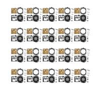 ERIHJOX Kit di Riparazione e ricostruzione del diaframma del carburatore Adatto for Motosega 365 362 371 372 K10-HD, Pezzo di Ricambio sostitutivo, 20 Pezzi/Lotto