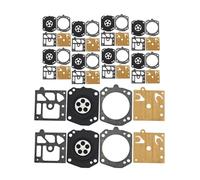 ERIHJOX Kit di Riparazione e ricostruzione della Guarnizione del carburatore a Membrana da 10 Pezzi Adatto for Motosega MS270 MS280 MS290 MS390 MS341 MS361 MS440 MS441 MS461