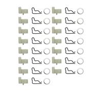 ERIHJOX Kit di rondelle Elastiche for nottolini di avviamento a Strappo da 15 Pezzi, Adatti for FC55 FS38 FS45 FS46 FS55 FC55 HL45 KM55