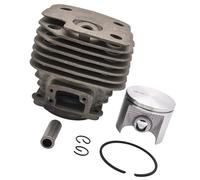 ERIHJOX Kit Fasce Elastiche for pistone e Cilindro placcati da 50 mm Adatti for motoseghe 268 268XP 268 Special 268K, Ricambio Parte 503 61 10-71