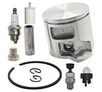 ERIHJOX Kit Fasce Elastiche pistone da 46 mm Adatto for 555 556 560 562 562XP 560XP 560XPG Filtro decompressione Primer Candela