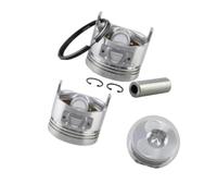 ERIHJOX Kit Fasce Elastiche pistone generatore 186FA Adatto for Motore Diesel raffreddato 186 186F L100 9HP 5~5KW(186F)