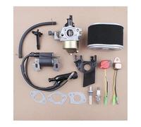 ERIHJOX Kit Filtro Aria, Bobina di accensione, Candela, carburatore Adatto for Motore GX160 GX200 da 5,5 CV, Parti di Ricambio for carburatore.