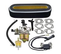 ERIHJOX Kit Filtro Aria carburatore Bobina di accensione Adatto for Motore GXV120 GXV140 GXV160 HR194 HR195 HR214 HR215 HR216 16100-ZE7-W21