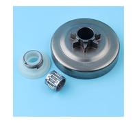 ERIHJOX Kit Frizione Catena, pignone, ingranaggio a Vite Senza fine da .325"-7T Adatto for Motosega EPA 340 345 346XP 350 445 450 445E 450E 351 353 578097901