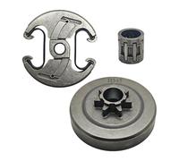 ERIHJOX Kit Frizione con Cuscinetto ad Aghi Adatto for Motosega 340 345 346XP 350 353 445 455 460, 450 Ricambi