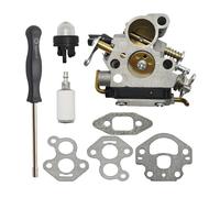 ERIHJOX Kit Guarnizione cacciavite carburatore Adatto for Motosega CS340 CS380 Carb Primer Benzina