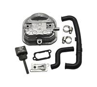 ERIHJOX Kit Guarnizione di Uscita del Tubo di sfiato dell'astina di Livello dell'olio del Coperchio della Testata del Cilindro Adatto for Il Motore del Tosaerba GX35 GX 35, Pezzo di Ricambio
