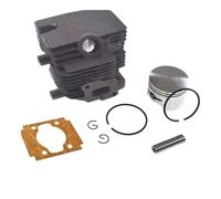 ERIHJOX Kit Guarnizione Gruppo pistone Cilindro 34 mm Adatto for decespugliatore G26L BC2610 226 226R 226RJ siepe Erba