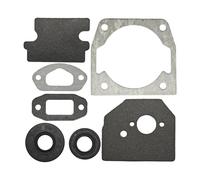 ERIHJOX Kit Guarnizione Olio carburatore Cilindro Adatto for Motosega 4500 5200 5800 45CC 52CC 58CC Set di Sostituzione Guarnizione
