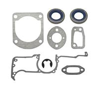 ERIHJOX Kit guarnizioni paraolio E-Ring Adatto for Motosega 61 66 266 268 272 272XP 268K Ricambi di Ricambio 501 52 2604,503 26 0204