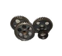 ERIHJOX Kit Ingranaggi Pompa/Minimo/Albero Motore/Albero a camme (Set da 4 Pezzi) Adatto for Motore Diesel raffreddato ad Acqua K4100 K4102 K4100ZD ZH4102 4105