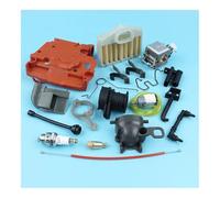 ERIHJOX Kit Molla Asta Starter Filtro Aria Supporto carburatore Adatto for Motosega 362 365 371 372#503283203