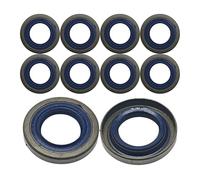 ERIHJOX Kit paraolio Albero Motore 10 Pezzi/Lotto Adatto for 268 272 61 66 266 K650 K700 K960 K970 Parti for Motosega #503260204