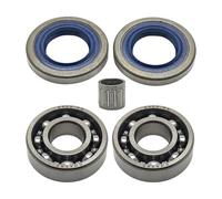 ERIHJOX Kit paraolio Cuscinetto Albero Motore Adatto for Pezzi di Ricambio Motore Motosega 359 357 XP 357XP