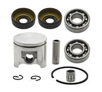 ERIHJOX Kit paraolio pistone da 42 mm Adatto for Parti del Motore della Motosega 340 345