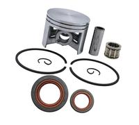 ERIHJOX Kit paraolio pistone da 50 mm Adatto for Motosega 044 MS440 1128 030 2015 W 12 mm Anello Cuscinetto a rulli Perno Polso