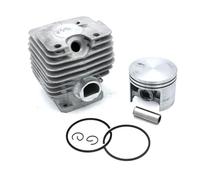 ERIHJOX Kit Perno pistone Cilindro da 52 mm Adatto for Motosega MS381 MS 381 038 Ricambio P/N 1119 020 1204