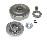 ERIHJOX Kit pignone Frizione + Tamburo Frizione .404" 7T Adatto for MS640 MS650 064 066 MS661 1122 007 1002 1122 160 2002 1122 160 2005