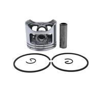ERIHJOX Kit pistone da 5 Pezzi da 45 mm Adatto for motoseghe 4500 5800 5200, Motore 45 CC, 52 CC, 58 CC.