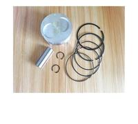 ERIHJOX Kit pistone EX27 da 75 mm Adatto for Pompa dell'Acqua del Motore EX27, pistone + Fascette + Perno + Clip, qualità OEM