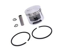 ERIHJOX Kit pistone for Motosega Adatto for Fasce Elastiche for pistone da Giardino Domestico, Perno da Polso 030, 46 mm, Accessori for Motosega, Anello Elastico for Perno pistone