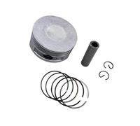 ERIHJOX Kit pistone GXR120 da 60 mm Adatto for Motore GXR120, pistone antimanomissione con Gruppo Clip Perno Anello