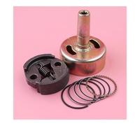 ERIHJOX Kit Set Fasce Elastiche pistone 35 mm Tamburo Frizione 9T Adatto for Motori Piccoli GX25 GX 25 Parte 22000-ZM3-003