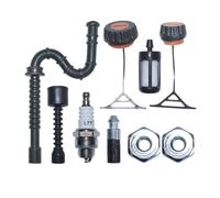 ERIHJOX Kit Tappo Olio con Filtro, Dado Candela Adatto for Motosega 021 034 038 025 020 020T 023 024, Ricambio 0000-350-0510