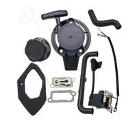 ERIHJOX Kit Tappo Tubo Piastra Uscita Olio Bobina accensione avviamento a Strappo Adatto for Tosaerba GX25 GX25N GX 25 25N Parte Motore Piccolo
