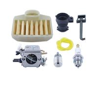 ERIHJOX Kit Tubo Filtro Aria carburatore Adatto for 372 365 371 362 Sostituisce OEM for 503 81 45-02, 5032818-01, 503 28 32-03
