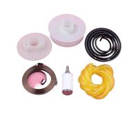 ERIHJOX Kit Tubo Flessibile Filtro Molla puleggia avviamento a Strappo Adatto for decespugliatore 128LD 128C 128CD 128R, Pezzo di Ricambio