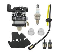 ERIHJOX Kit Tubo Flessibile for carburatore, Guarnizione, Candela, Adatto for Tosaerba GX25, GX35, GX 25, 35, HHT35, HHT35S, FG110.