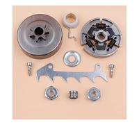 ERIHJOX Kit Vite di abbattimento for ingranaggio a Vite Senza fine con Tamburo Frizione da .325" Adatto for Motosega 021 023 025 MS230 MS250 MS230 250. Parti di Ricambio.