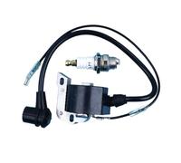 ERIHJOX Modulo Bobina di accensione e Set Candele Adatti for 262XP 55 154 254 257 K650 K700 K850 K950 K1200 K1250 Saw 587329501