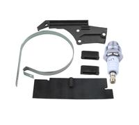 ERIHJOX Molla di Copertura della Piastra deflettrice dell'olio del Nastro del Freno della Catena con Candela Adatta for Motosega 5200 52cc Compatibile con 51 55 61