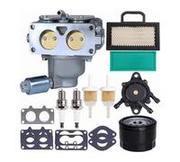ERIHJOX Nuovo Kit carburatore 791230 Adatto for Motore 407777 20-25, 699709 499804 for LA150 LA145 LA130 L120