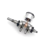 ERIHJOX Perno Albero Motore da 8 mm e 10 mm, Anello pistone da 37 mm e 38 mm, Cuscinetto a manovella, Guarnizione Olio, Adatto for Motosega da Giardino MS170 MS180 017 018.(38mm MS180)