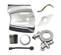 ERIHJOX Piastra della Barra dell'ingranaggio a Vite Senza fine della Linea dell'olio Adatta for CS 2171 2172 2186 2188 2063 2065 2071 Guida for Motosega Parte di Ricambio Interna