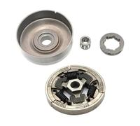 ERIHJOX Pignone for Catena a Tamburo Frizione WT 3/8" - 7 Rim Pignone con Cerchio da 22 mm Adatto for 044 046 MS440 MS460 MS441 MS341 MS361 MS360