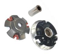 ERIHJOX Rulli di supporto della ventola della frizione anteriore del variatore Sport Racing adatti for scooter GY6 125 150 cc 152QMI 157QMJ(Variator set)
