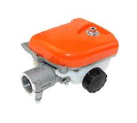 ERIHJOX Scatola Ingranaggi for Sega a palo, Testa Ingranaggi Adatta for Sega a palo Multiuso da 26 CC, 33 CC, 43 CC e 52 CC.(Tube 24mm Splines 4S)